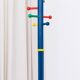 Armoire en bois multicolore par Pierre Sala - Memphis Pop Art Vintage, années 1970