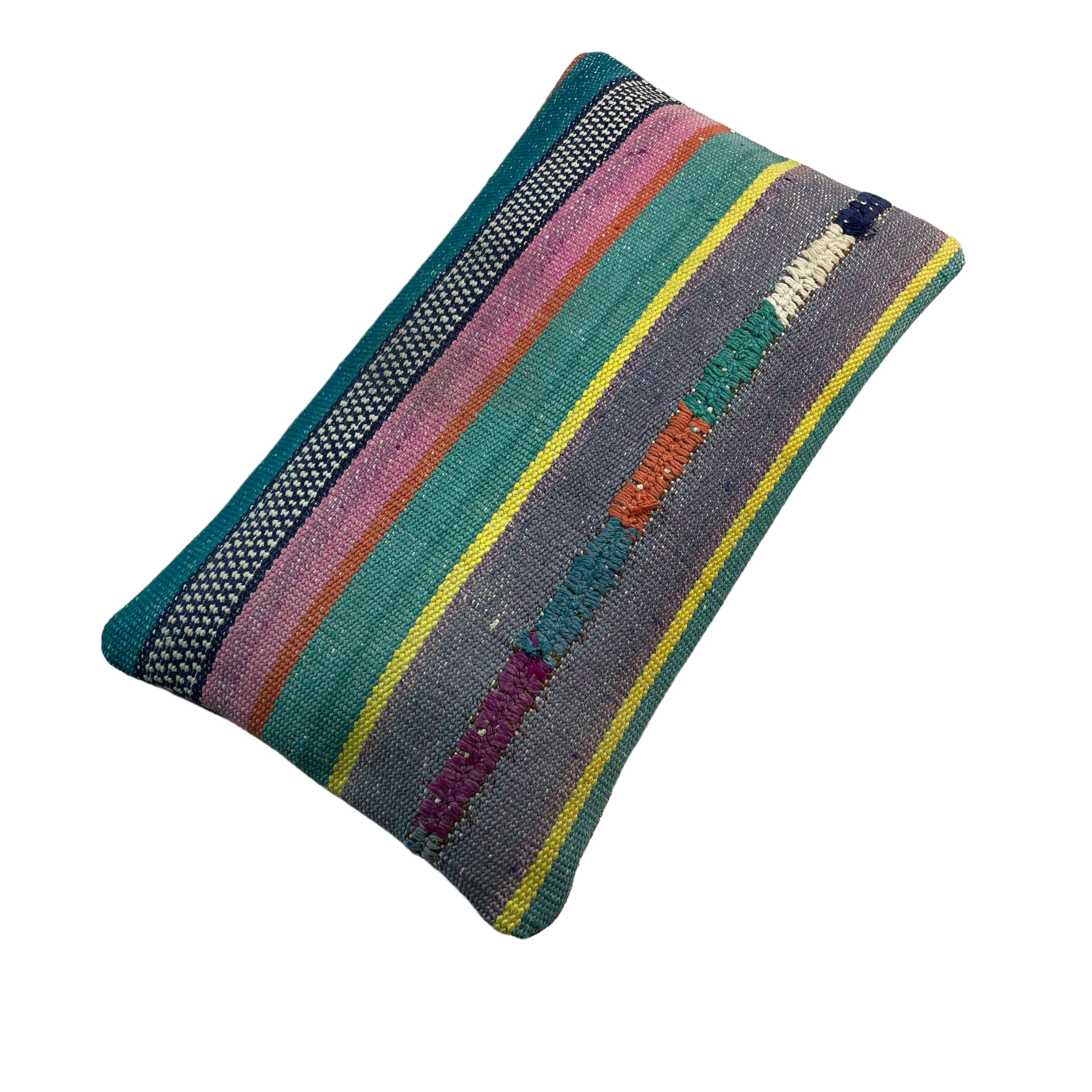 Turkish handmade kilim cushion cover , 30 x 50 cm