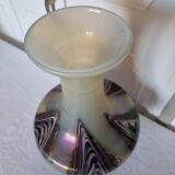 Large early 20th century Loetz Bohemia iridescent art glass vase