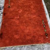 Moroccan carpet in vintage wool