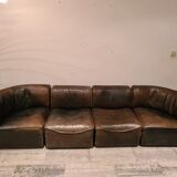 Set of 4 vintage sofas from desede