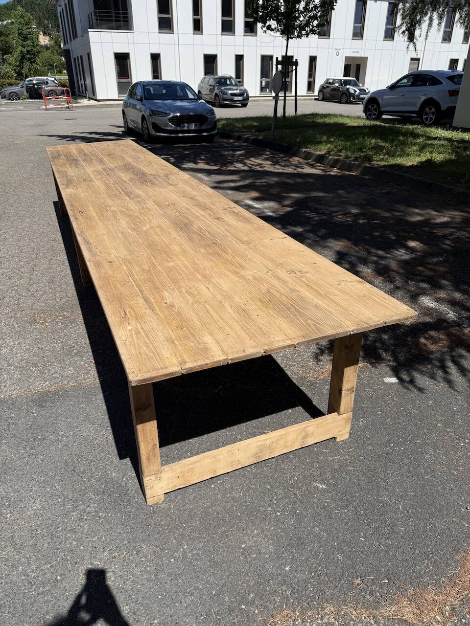 XXL 5 meter pine farmhouse table