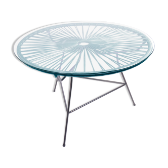 Zipolite ocean blue coffee table boqa