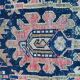Ancient Persian carpet Hamadan handmade 94x145 cm