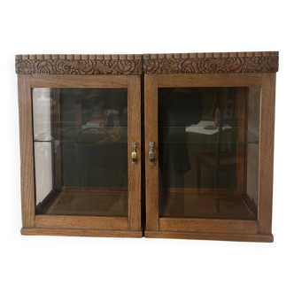 Paire de vitrines art déco - Année 1930