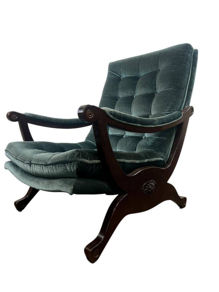 Vintage Empire armchair / single armchair / club armchair