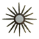Bronze sun mirror from the 1950s France.