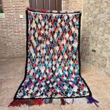 Unique Moroccan Rug - Vintage Art Deco Rug - The Moroccan Rug