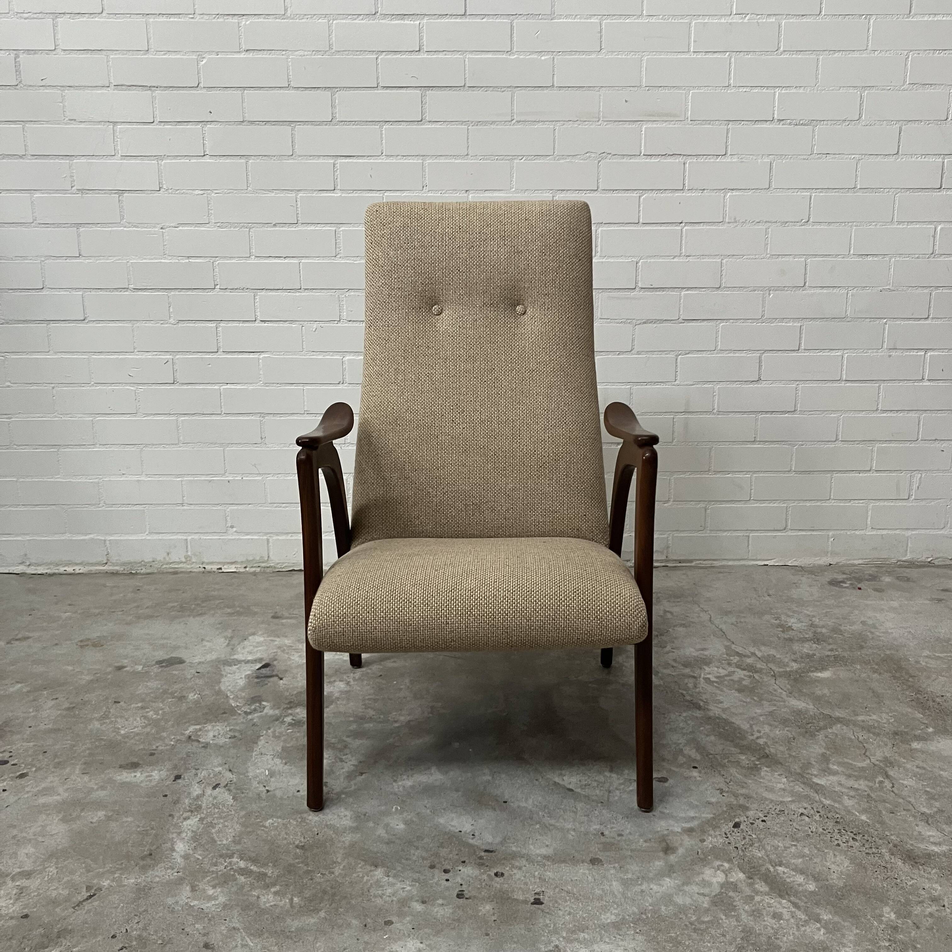 Fauteuil vintage en teck