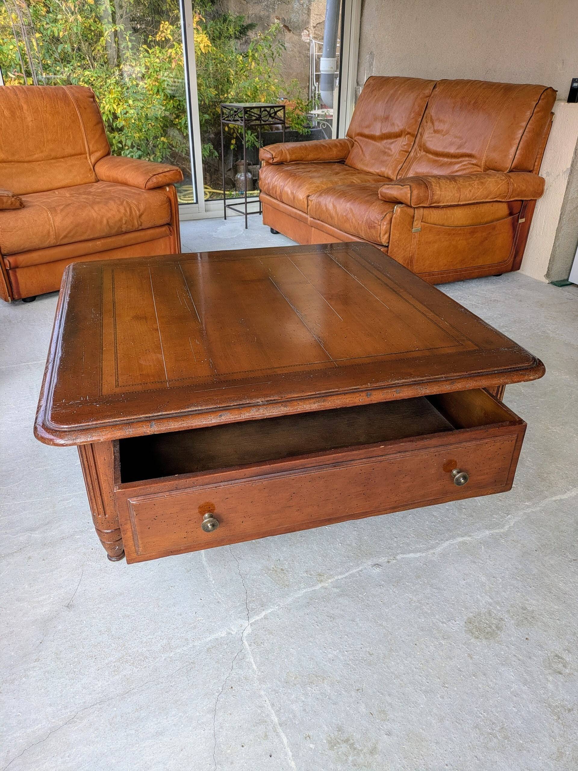 Table rectangulaire richelieu