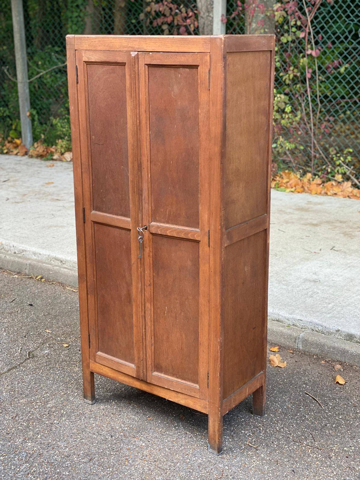 Armoire parisienne art déco en bois