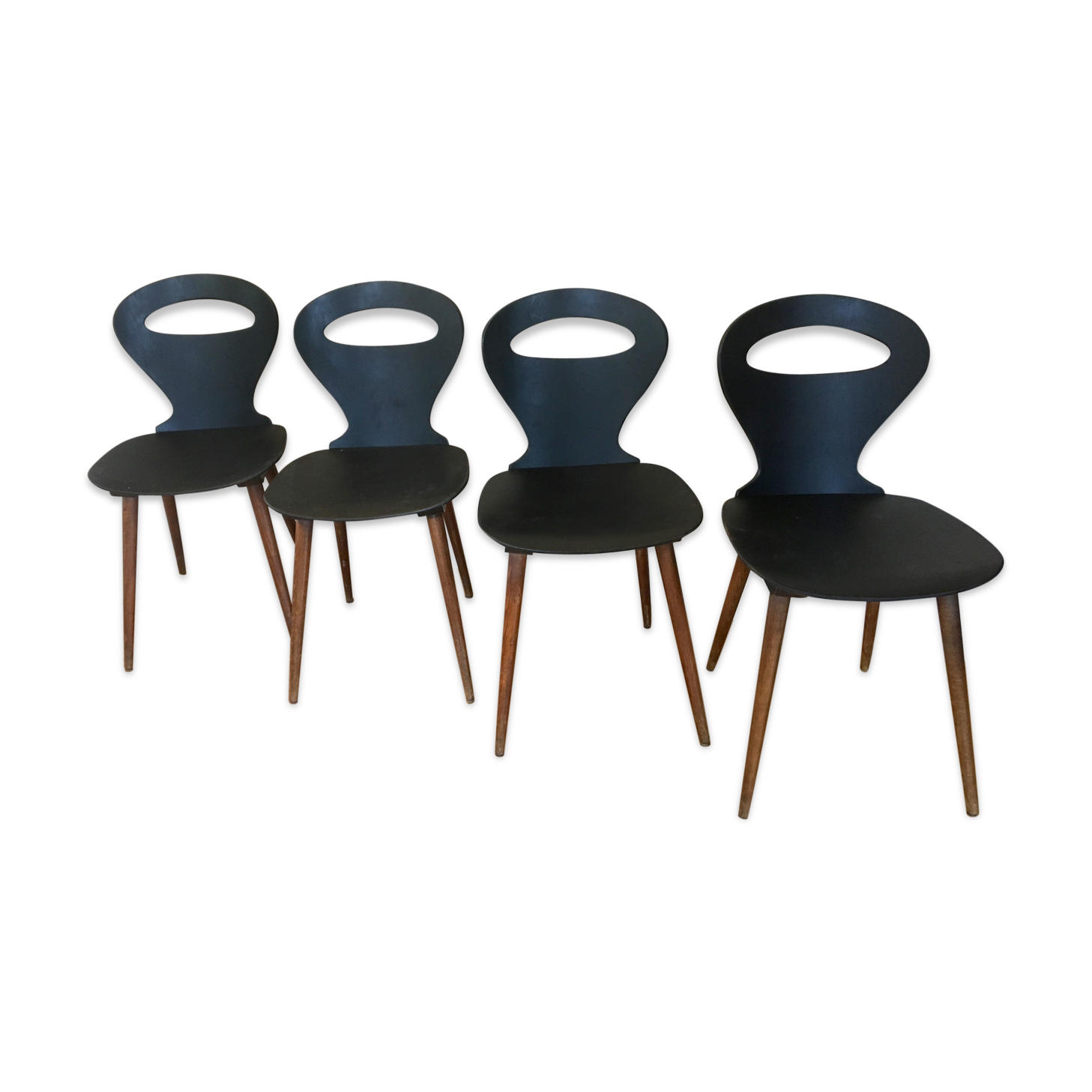 Set of 4 Bauman chairs