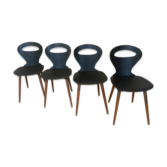 Set of 4 Bauman chairs