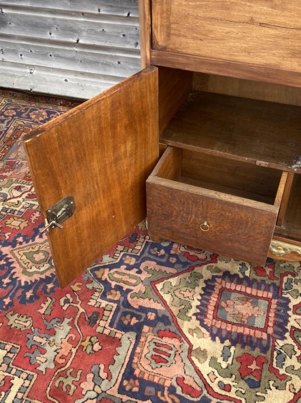 Transition period secretary in 18th century mahogany