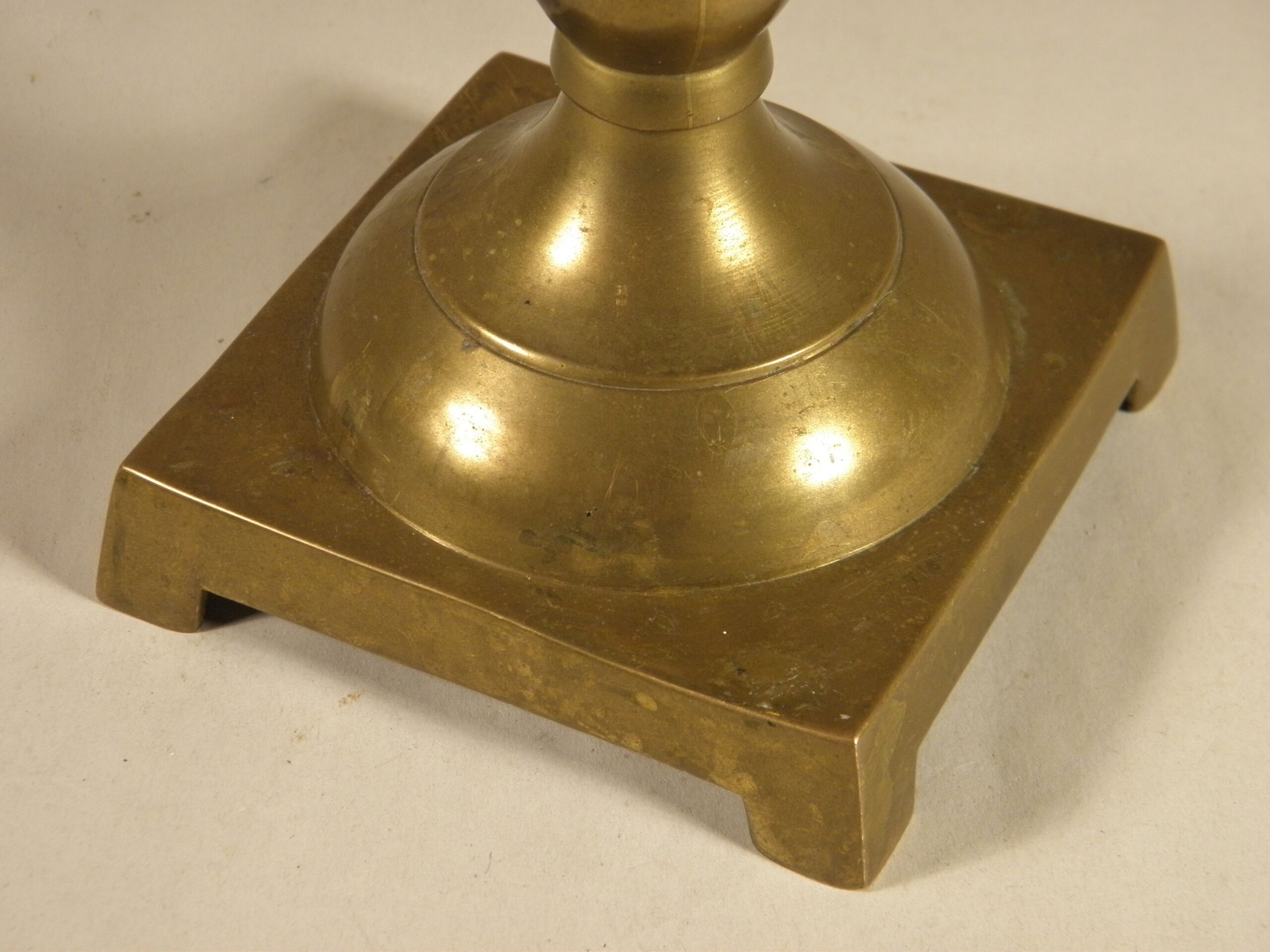 Brass candlestick 22 cm