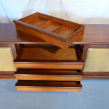 Scandinavian teak line sideboard