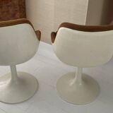 pair of tulip chairs
