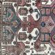 Vintage Persian carpet Hamadan 134x218 cm