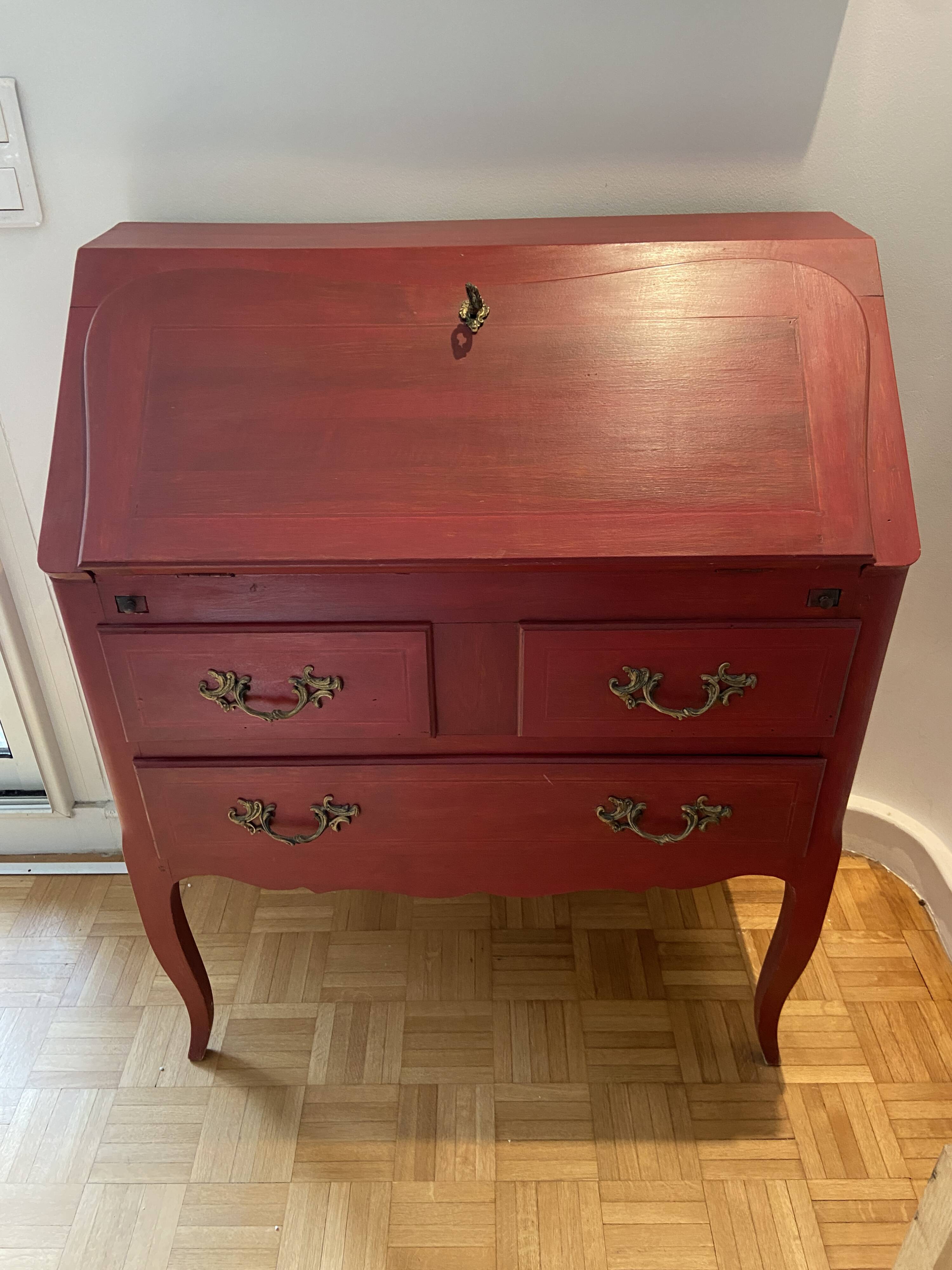 Urgent Louis XV style secretary, 18th century