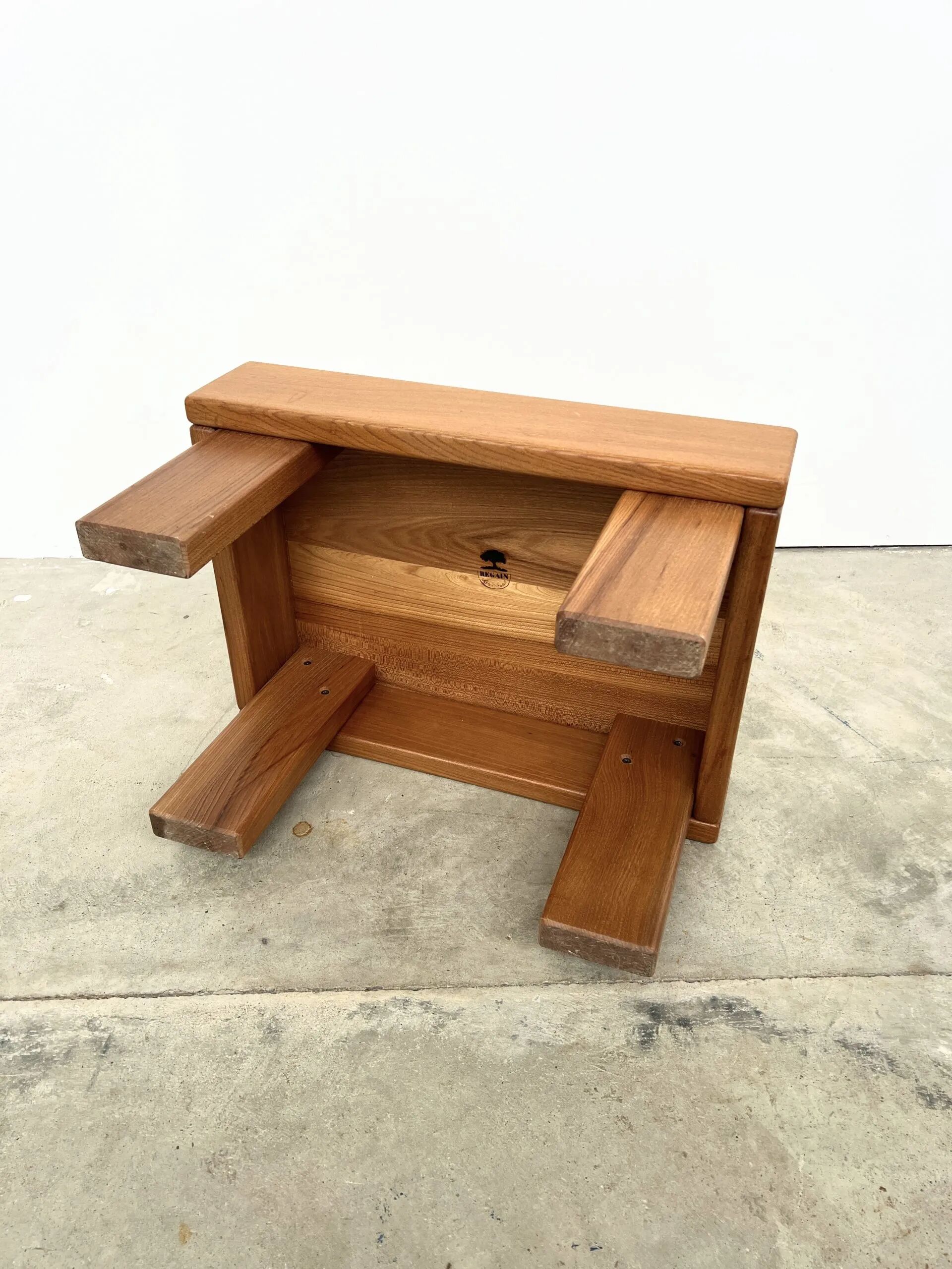 Table d'Appoint / Chevet "Regain" – Orme Massif