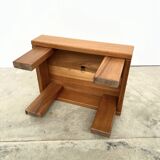 Table d'Appoint / Chevet "Regain" – Orme Massif