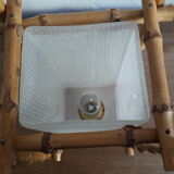 bamboo table lamp 60s