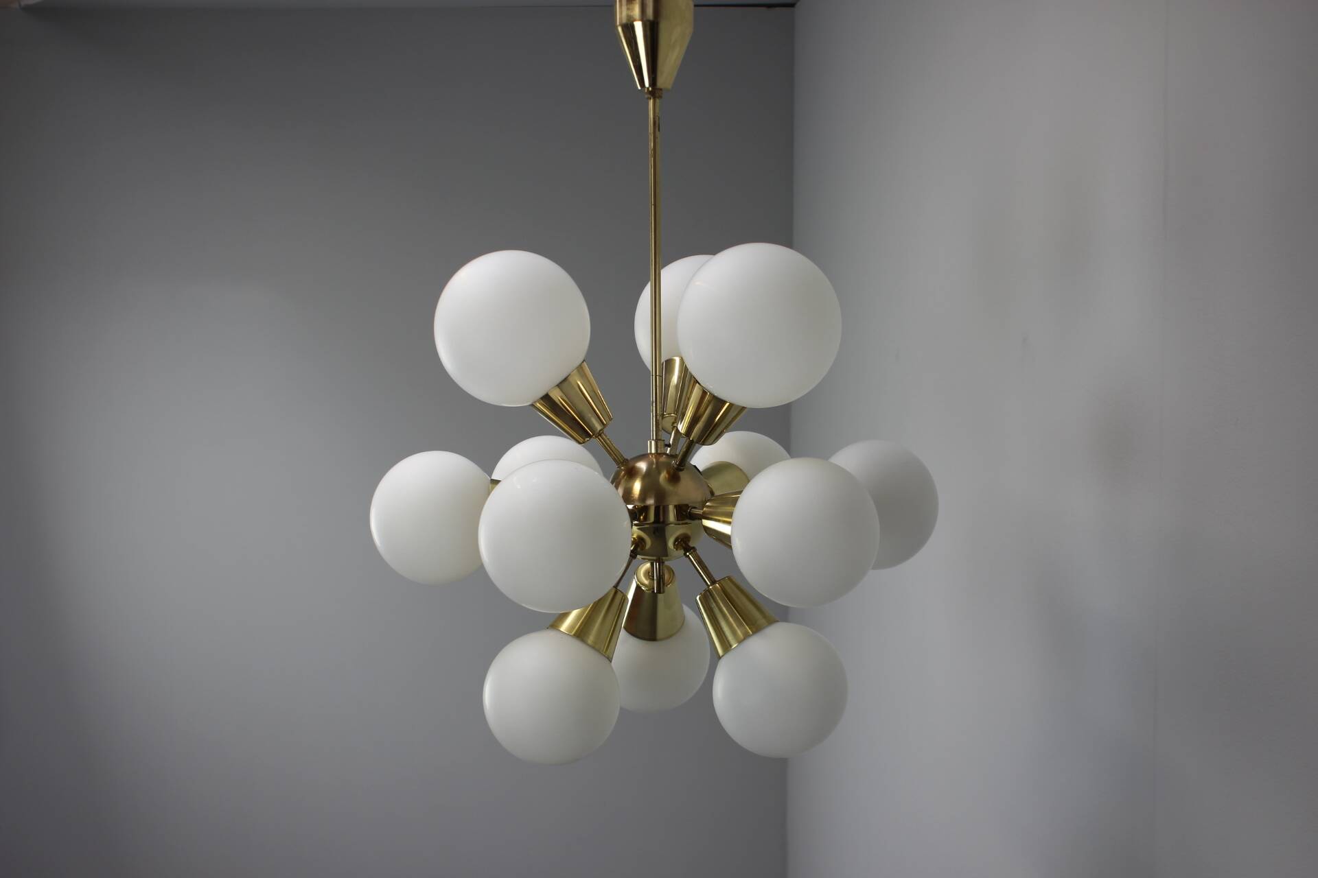 Space Age Candlestick Sputnik by Kamenicky Senov, 1970s