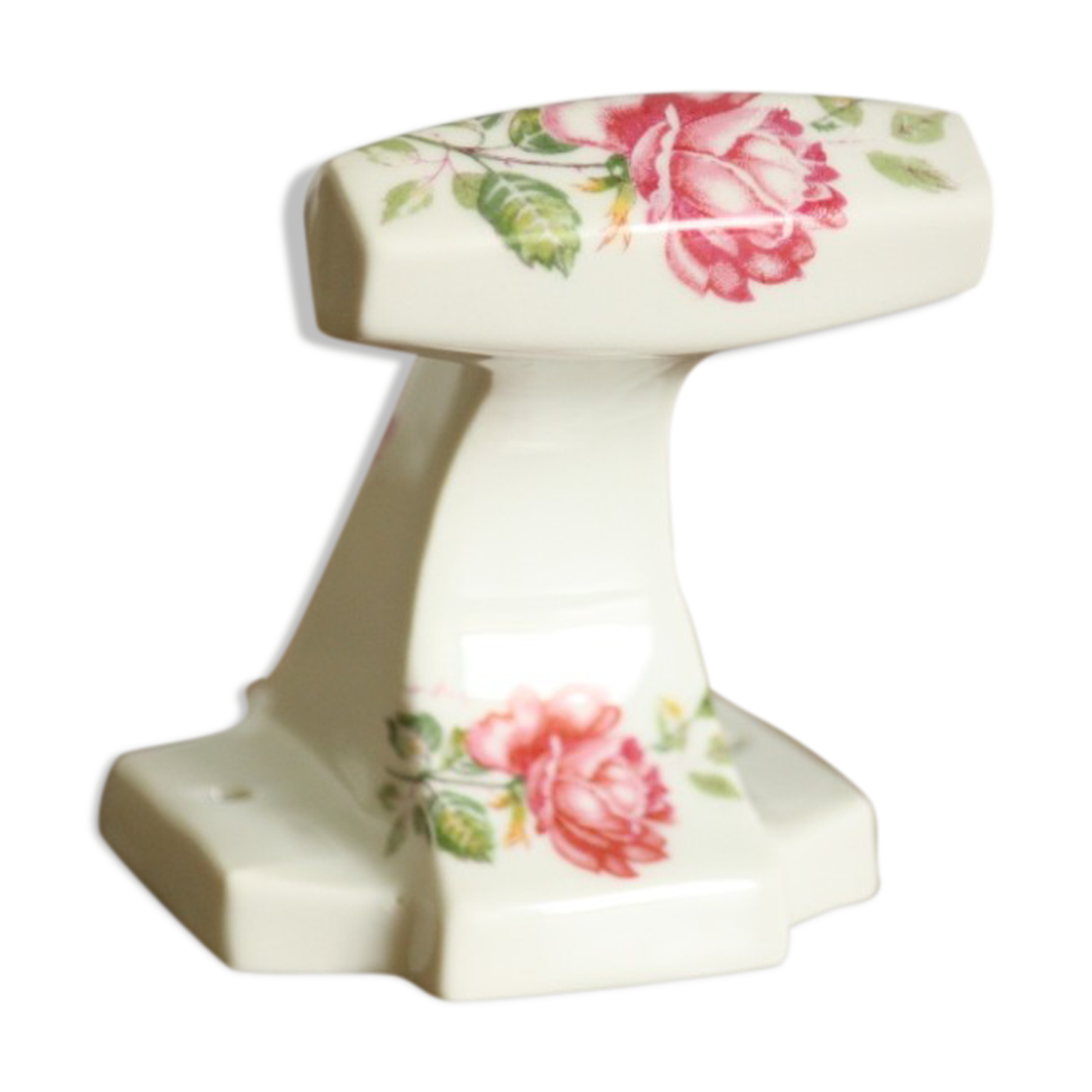 Ceramic rack loral decoration