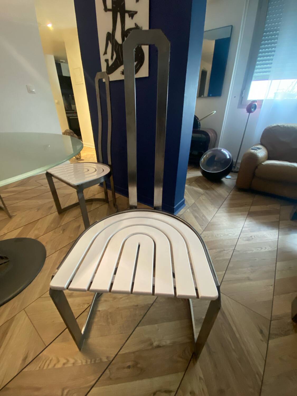 4 chaises allmilmo Allemagne 1980