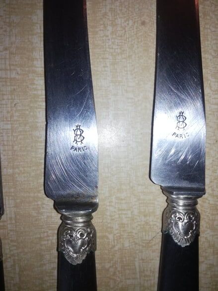 Set of old knives
