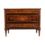 Commode marquetée de style Louis XVI