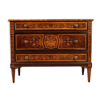 Louis XVI Style Inlaid Chest Of Drawers