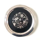 Plateau Métal argenté Oneida USA