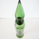 Carafe italienne en verre soufflé vert empoli