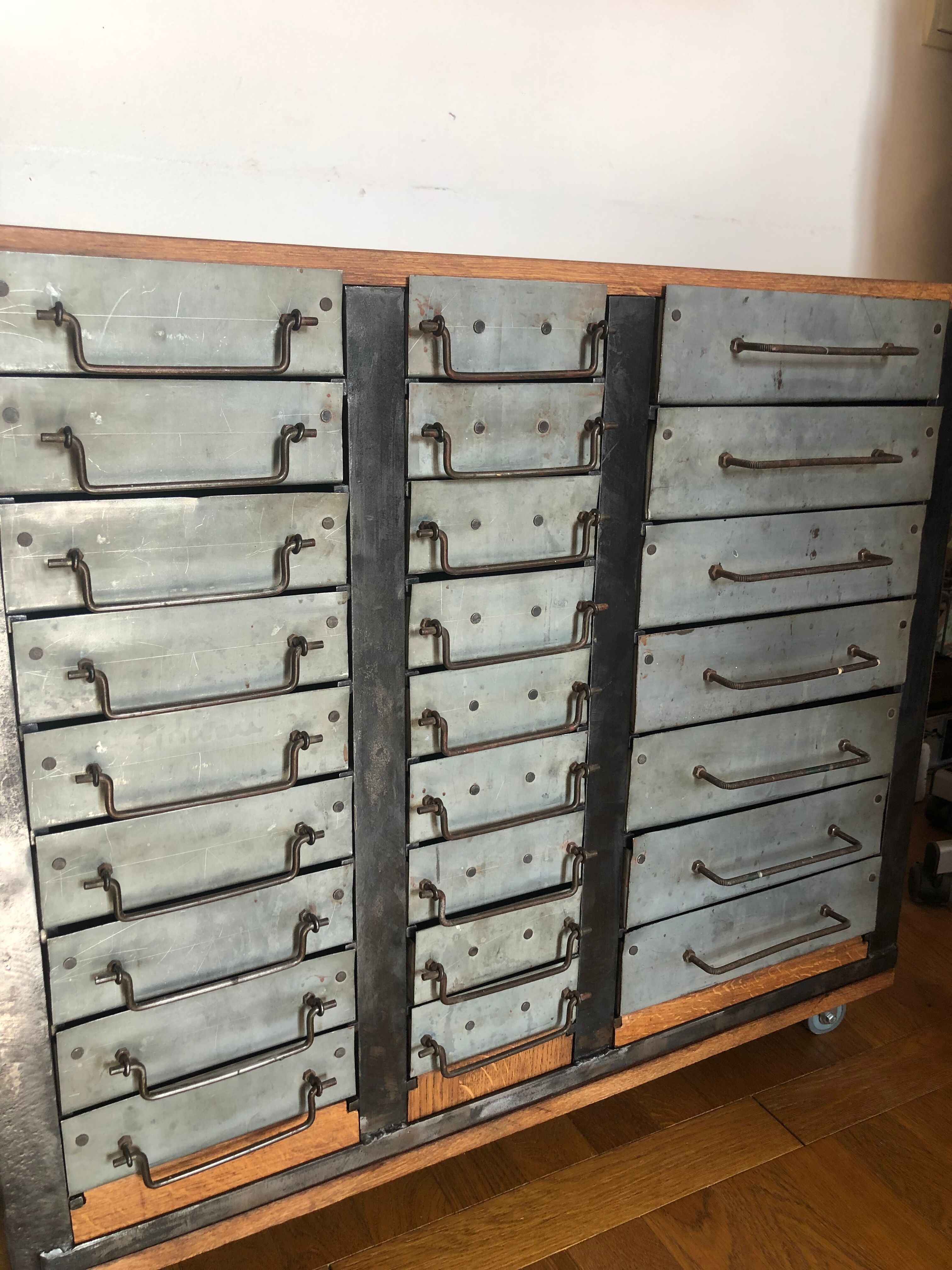 Metal and wood loom furniture