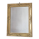 Richly carved antique gilded mirror