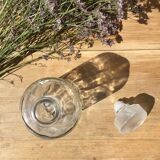 Round whiskey decanter