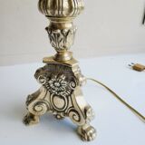 Anvienne bronze candelabra lamp XIX