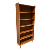 Vintage large teak bookcase Danish design from the 60s
