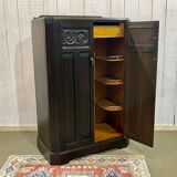 1930s English oak student wardrobe