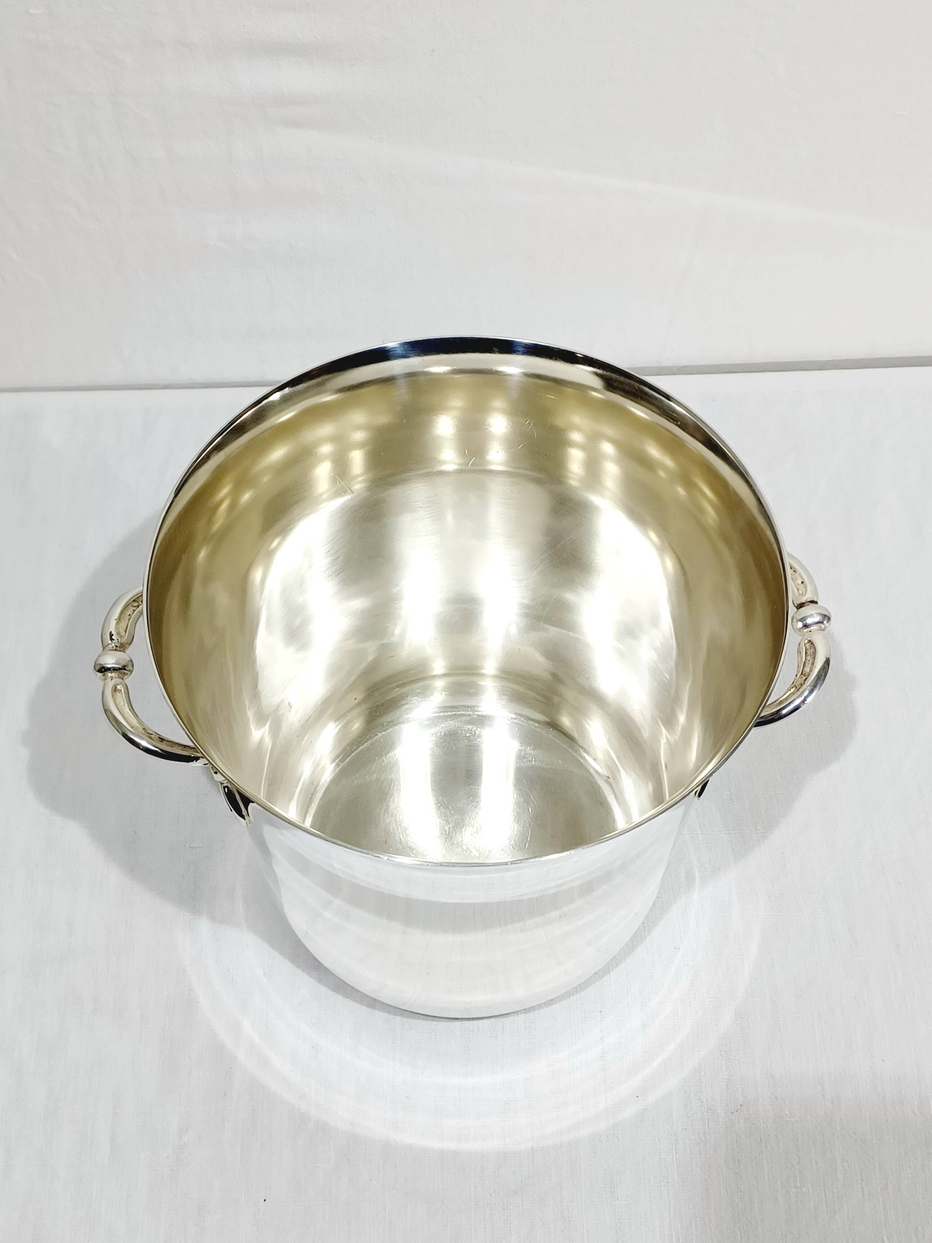 Silver-plated champagne bucket