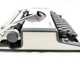 Typewriter, olympia traveller luxury  white