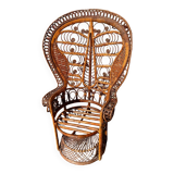 Emmanuelle rattan armchair