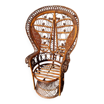 Emmanuelle rattan armchair