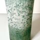 Teal Scavo Glass Bottle Vase attr. to Gino Cenedese, Italy
