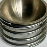 Cendrier inox années 70