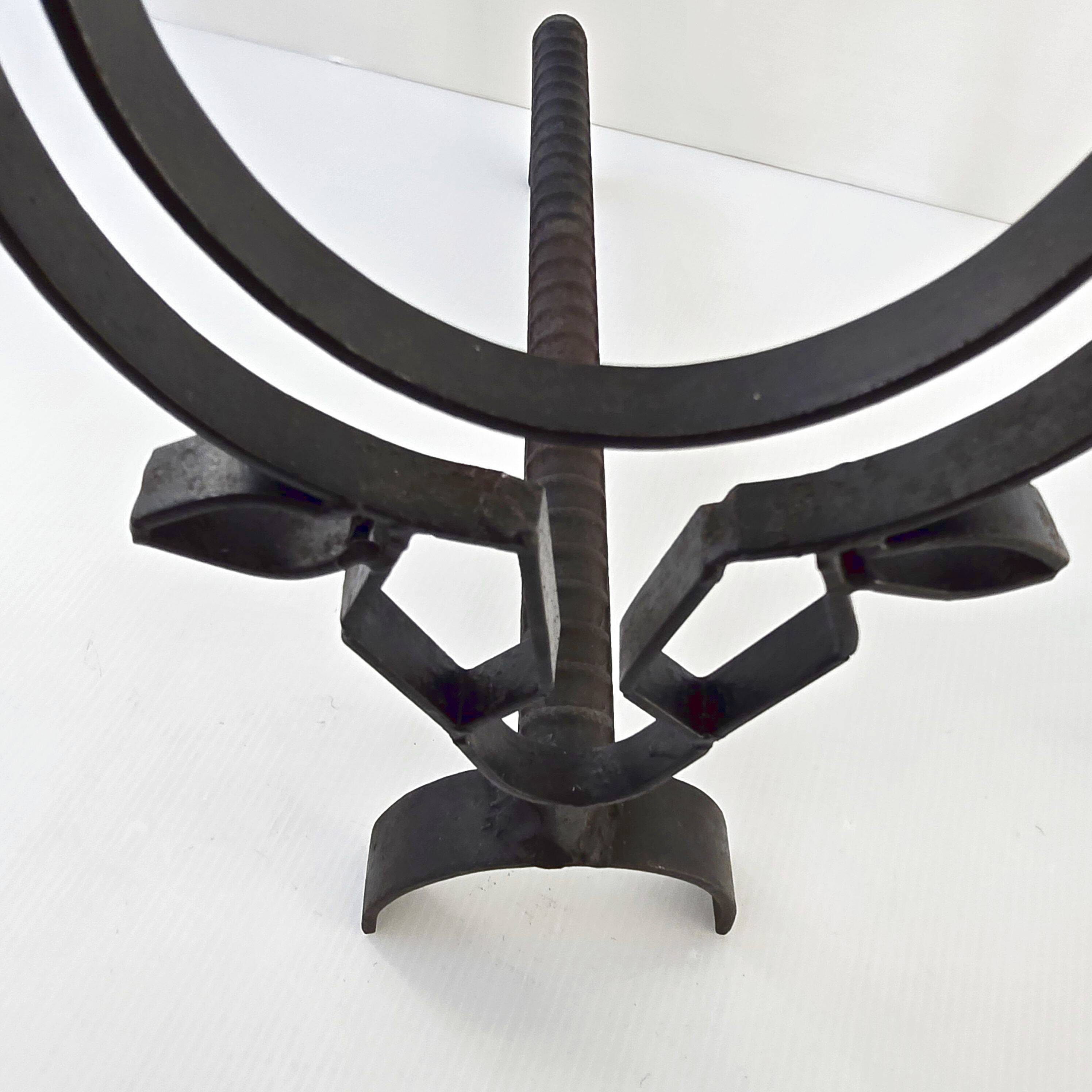 Pair of vintage 1960s andirons