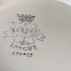 Two old Longwy Bagdad pedestal plates