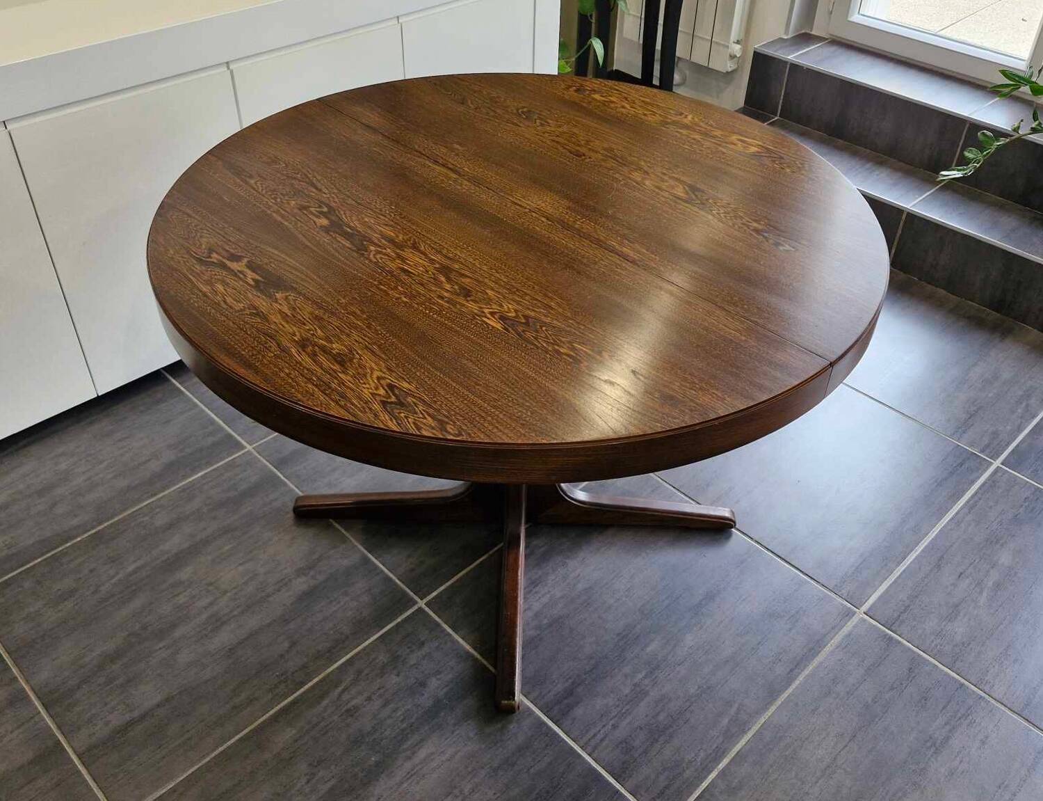 Baumann vintage extendable table 1970s