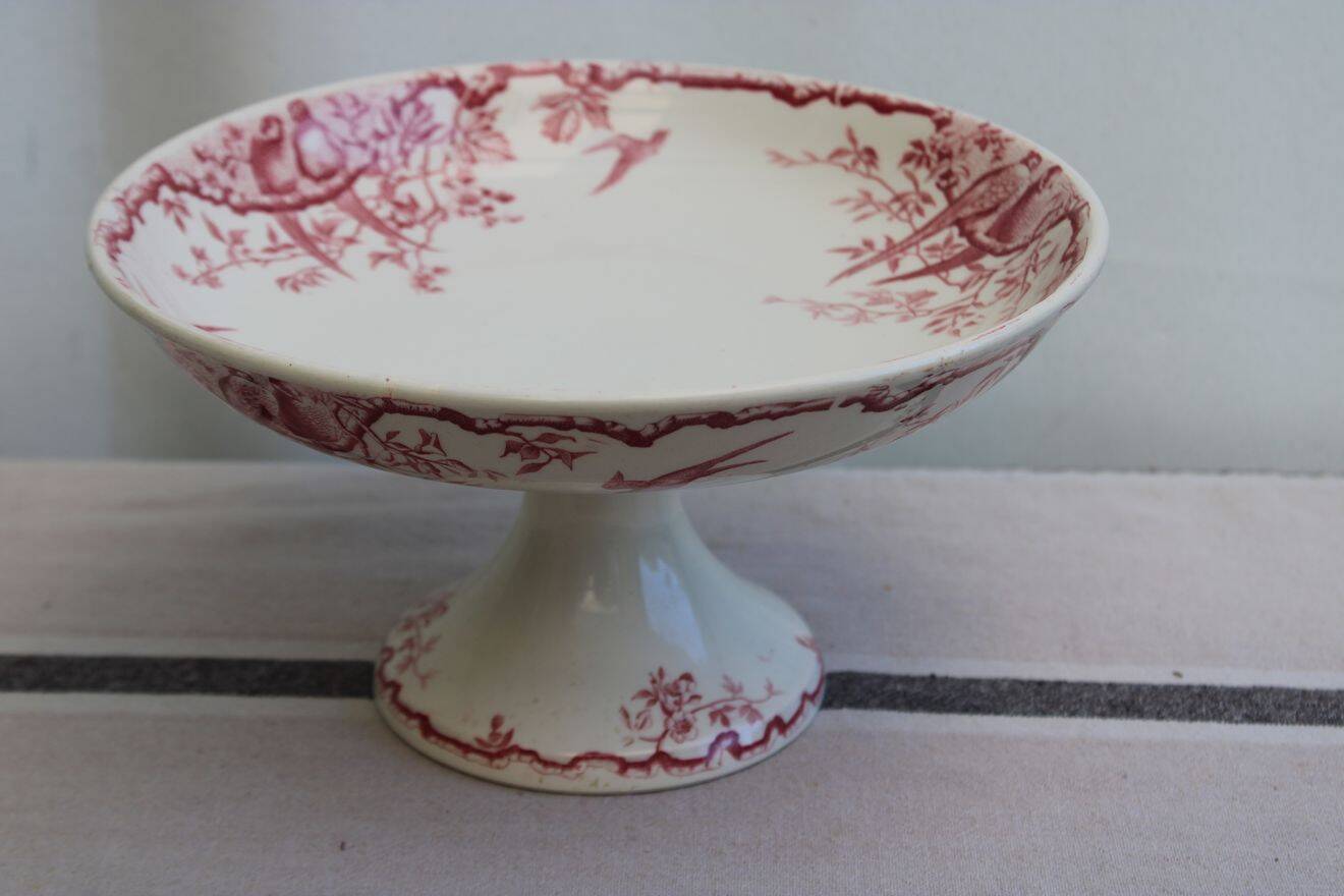 Coupe sur pied en céramique